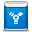 Drive Blue FireWire Icon 32x32 png